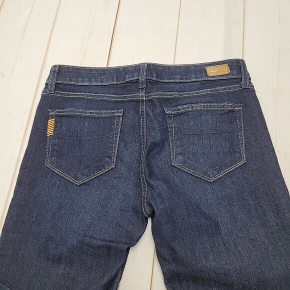 Paige Skyline bootcut boot dark wash vintage y2k jeans - Picture 9 of 9